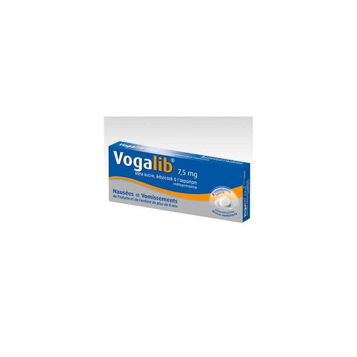 Vogalib 7.5mg sugar free 8 oral lyophilisats