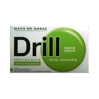 Drill Anise Mint Sugar Free Lozenges 24 pieces
