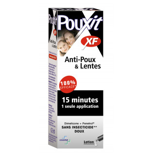 Pouxit XF anti-lice and nits lotion 100ml bottle