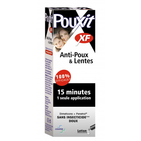 Pouxit XF anti-lice and nits lotion 100ml bottle