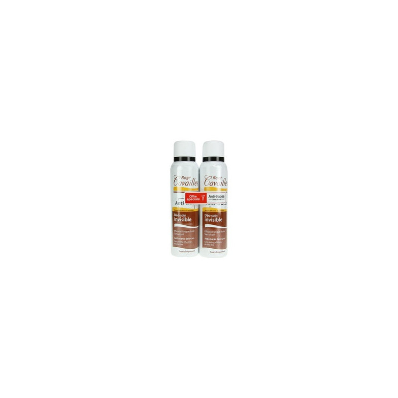 Rogé Cavailles Déo soin invisible sans alcool lot de 2x150ml Rogé Cavailles Déo soin invisible sans alcool lot de 2x150ml