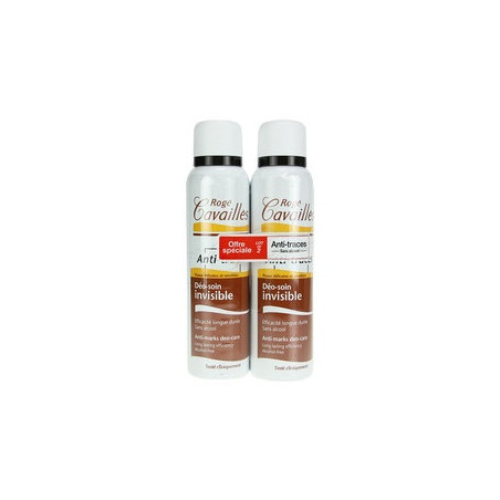 Rogé Cavailles Invisible Deodorant without alcohol 2x150ml 