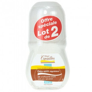 Rogé Cavailles Déo soin régulateur sans alcool lot de 2x50ml 