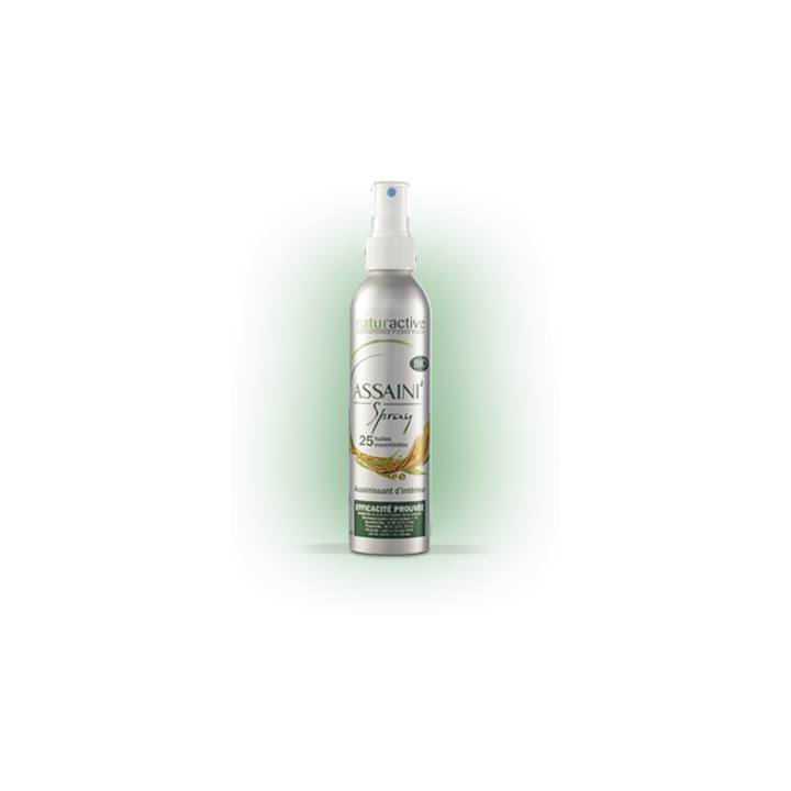 Assaini spray Bio 25 huiles essentielles flacon 200ml