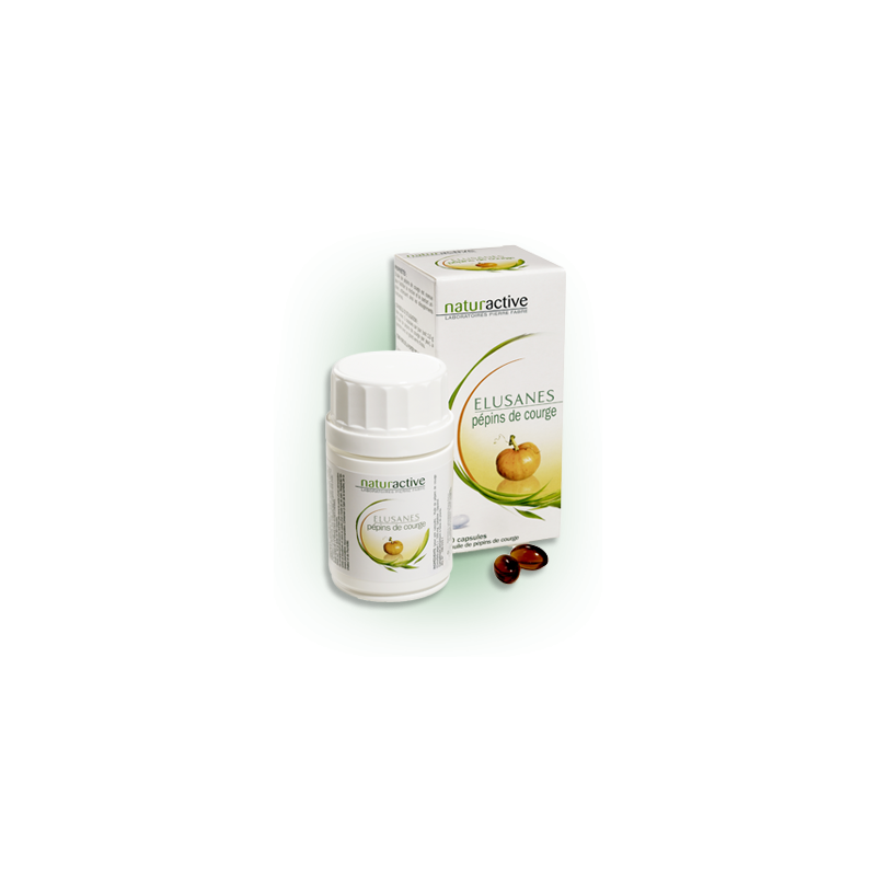 Pépins de courge Elusanes 500mg 60 capsules Pépins de courge Elusanes 500mg 60 capsules
