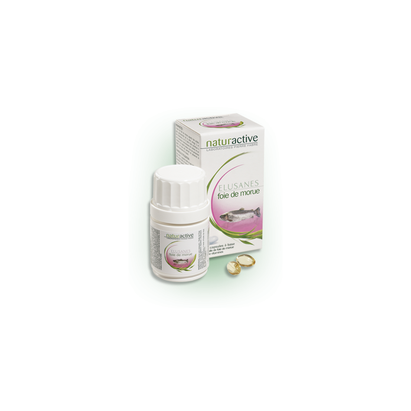 Foie de morue Elusanes 275mg 30 capsules Foie de morue Elusanes 275mg 30 capsules