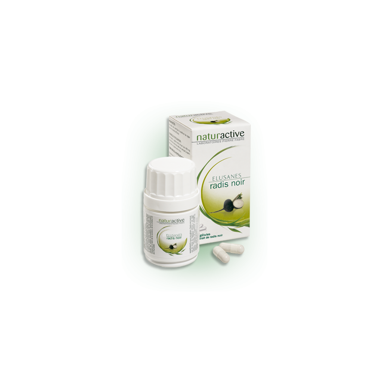 Radis noir Elusanes 200mg 30 gélules Radis noir Elusanes 200mg 30 gélules