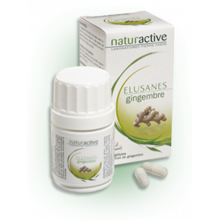 Gingembre Elusanes 200mg 30 gélules