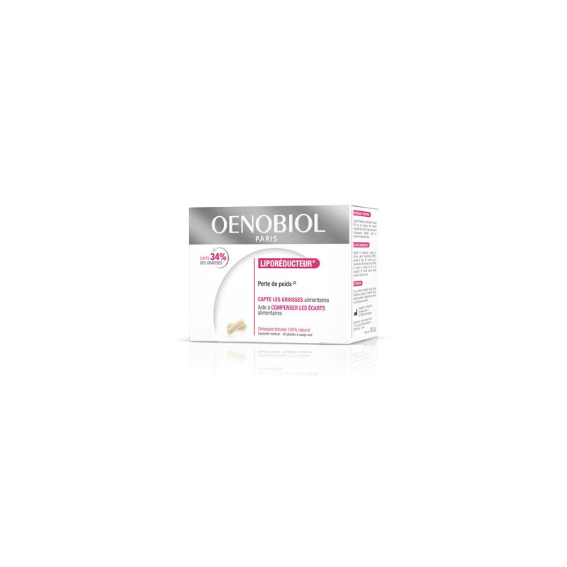 Oenobiol Liporéducteur perte de poids 60 gélules Oenobiol Liporéducteur perte de poids 60 gélules