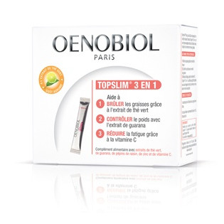 Oenobiol Topslim 3 en 1 goût agrume 14 sachets