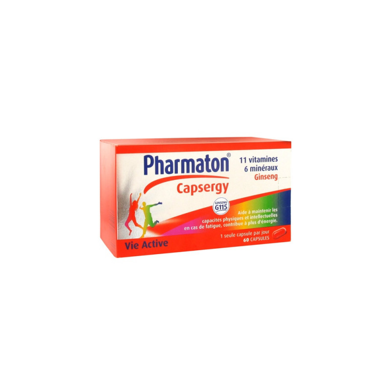 Pharmaton Capsergy ginseng 30 capsules Pharmaton Capsergy ginseng 30 capsules