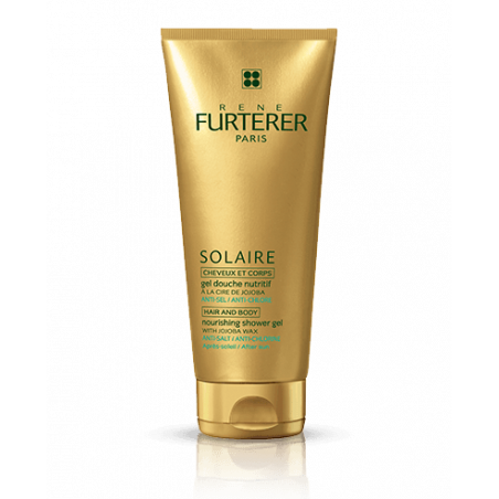 FURTERER Solar Shower Gel for hair and body. Tube 200ml