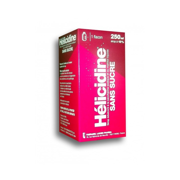 Hélicidine sans sucre Flacon 250ml