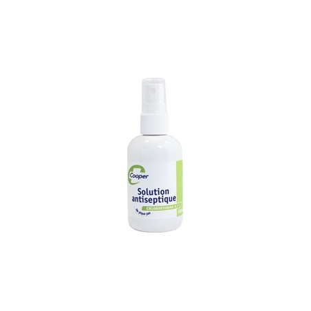 Cooper Solution antiseptique chlorhexidine 0.5% spray 100ml