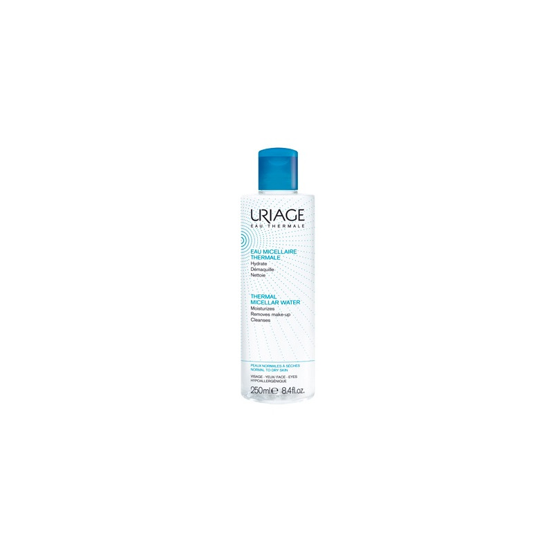 Uriage eau micellaire thermale peaux normales à sèches 250ml Uriage eau micellaire thermale peaux normales à sèches 250ml