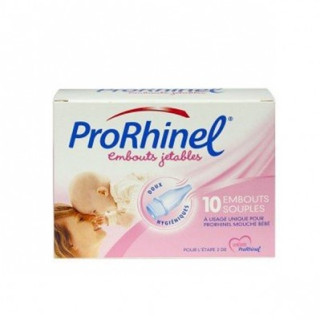 Prorhinel 10 embouts jetables souples