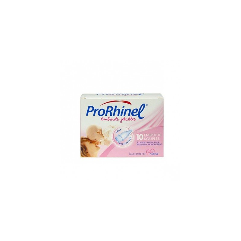 Prorhinel 10 embouts jetables souples Prorhinel 10 embouts jetables souples