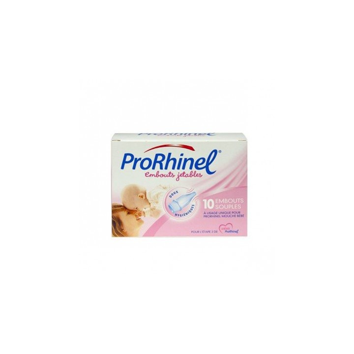 Prorhinel 10 embouts jetables souples