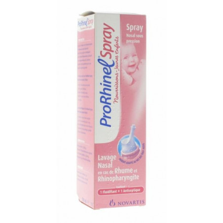 ProRhinel Nasal Spray Infants/Young Children. 100ML Aerosol Bottle