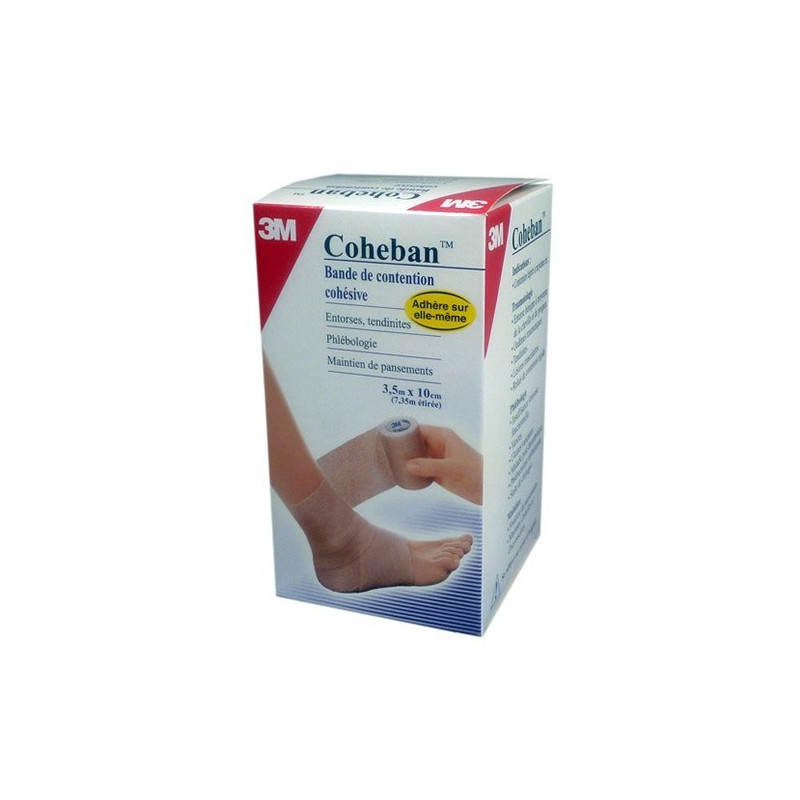 Coheban cohesive support bandage 3.5mx10cm 