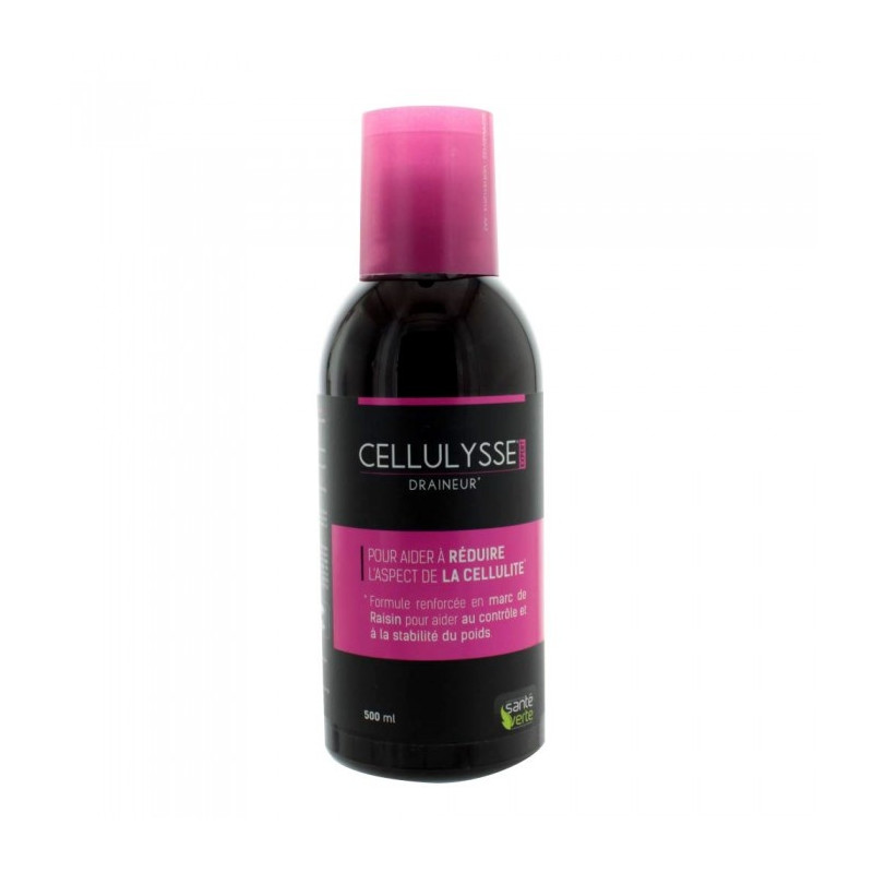 Santé Verte Cellulysse® Expert Draineur - Flacon 500ml Santé Verte Cellulysse® Expert Draineur - Flacon 500ml
