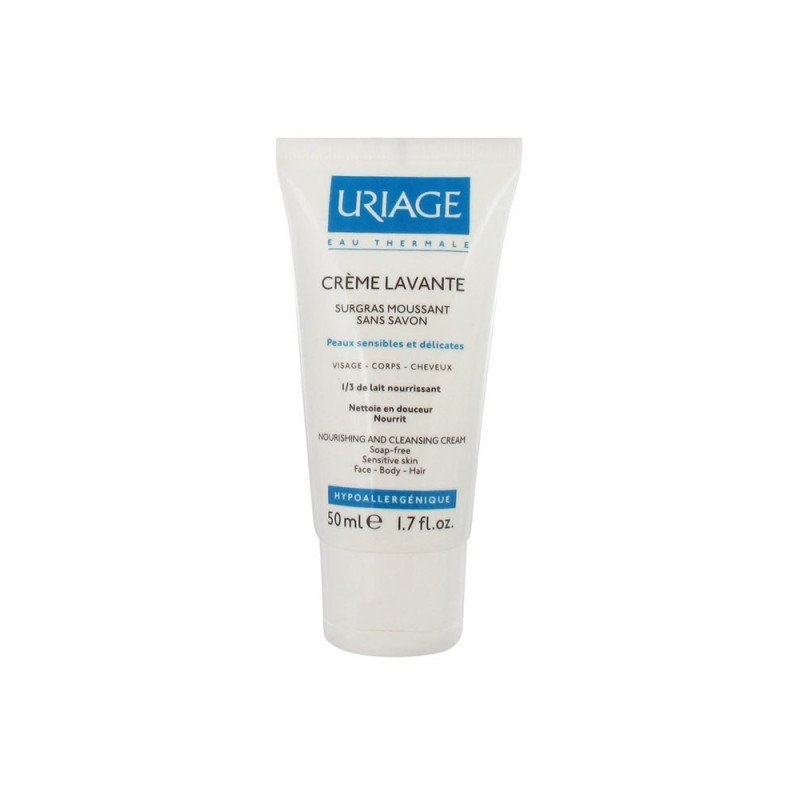 URIAGE - CRÈME LAVANTE  Surgras moussant sans savon - 50ml