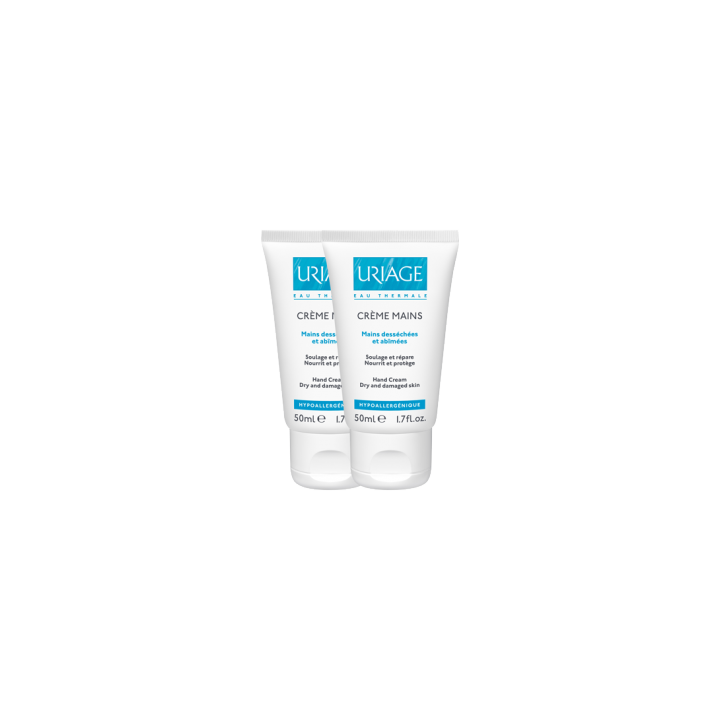 URIAGE -  LOT CRÈME MAINS  Crème réparatrice - 50ml x 2