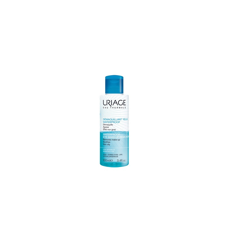URIAGE DÉMAQUILLANT YEUX WATERPROOF Démaquillant yeux biphasé - 100ml URIAGE DÉMAQUILLANT YEUX WATERPROOF Démaquillant yeux biphasé - 100ml