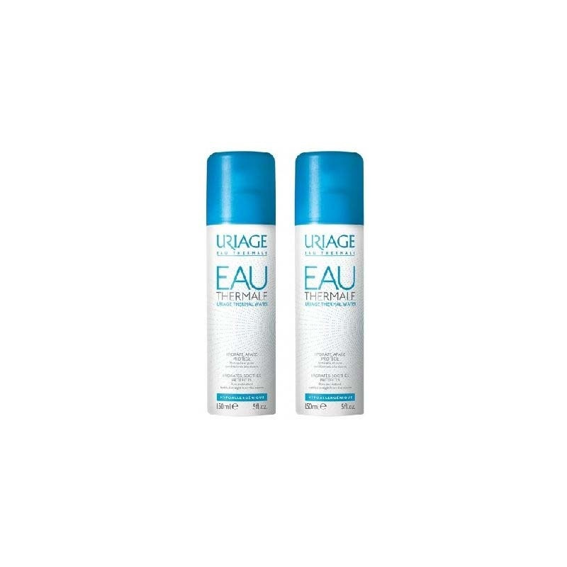 URIAGE - EAU THERMALE D'URIAGE Spray hydratant, apaisant et protecteur - lot de 2 x 150 ml URIAGE - EAU THERMALE D'URIAGE Spray hydratant, apaisant et protecteur - lot de 2 x 150 ml