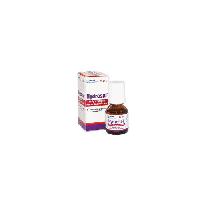 HYDROSOL Polyvitaminé - Flacon compte gouttes 20ml