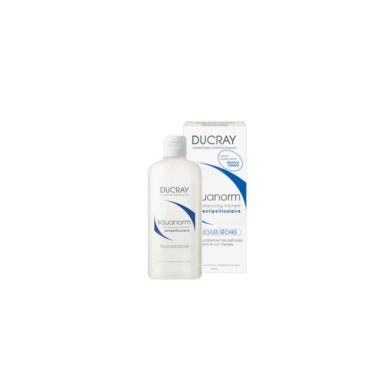 Ducray Squanorm Shampooing Pellicules Sèches. 200ml Ducray Squanorm Shampooing Pellicules Sèches. 200ml