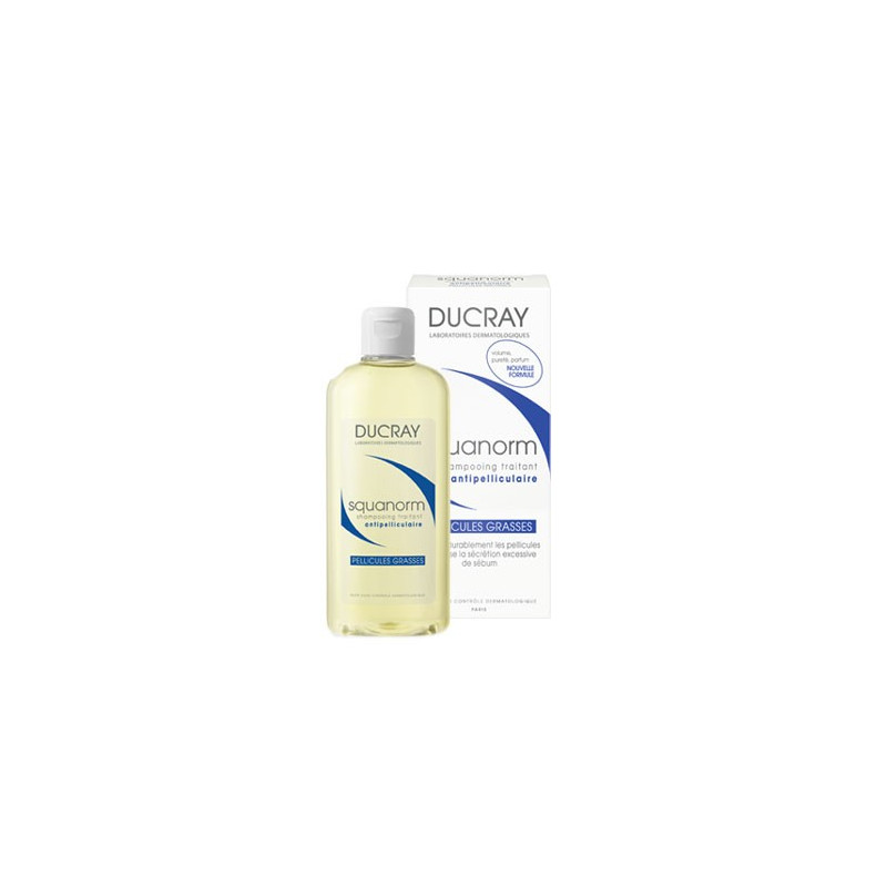 Ducray Squanorm Shampooing Pellicules Grasses. 200ml Ducray Squanorm Shampooing Pellicules Grasses. 200ml
