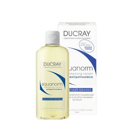 Ducray Squanorm Shampooing Pellicules Grasses. 200ml
