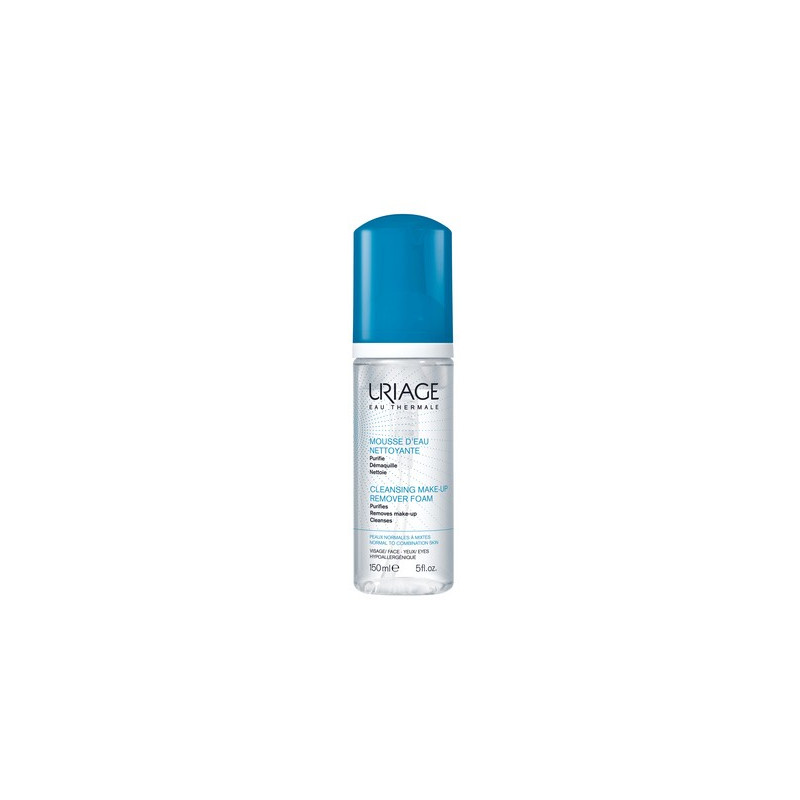 URIAGE - MOUSSE D'EAU NETTOYANTE Mousse micellaire nettoyante - 150ML URIAGE - MOUSSE D'EAU NETTOYANTE Mousse micellaire nettoyante - 150ML