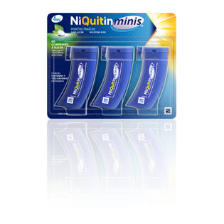 NIQUITINminis 4MG SS SUCRE 180CPS