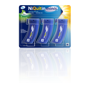 NIQUITINminis 4MG SS SUGAR 180CPS