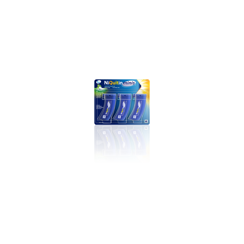 NIQUITINminis 4MG SS SUCRE 180CPS NIQUITINminis 4MG SS SUCRE 180CPS