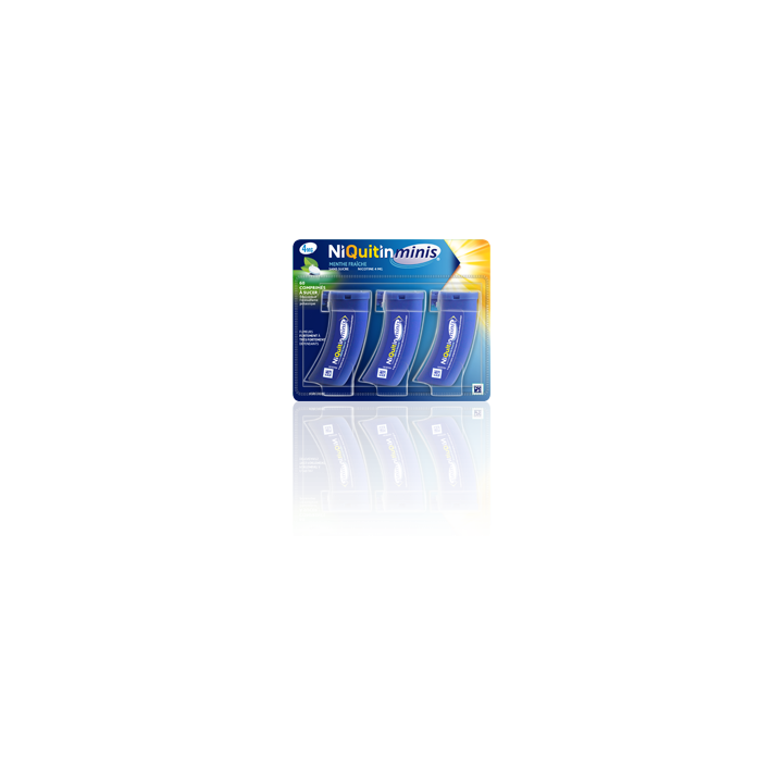 NIQUITINminis 4MG SS SUGAR 180CPS