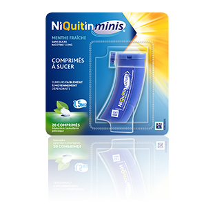 NIQUITINminis 1,5MG SUGAR-FREE 20CPS