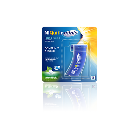 NIQUITINminis 1,5MG SUGAR-FREE 20CPS