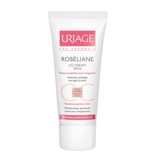 URIAGE ROSÉLIANE CC Crème SPF30  Hydra-protectrice – Correction de teint  40ml