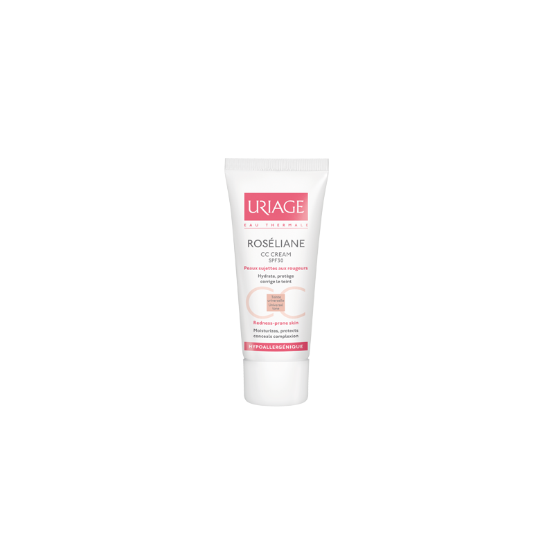 URIAGE ROSÉLIANE CC Crème SPF30 Hydra-protectrice – Correction de teint 40ml URIAGE ROSÉLIANE CC Crème SPF30 Hydra-protectrice – Correction de teint 40ml