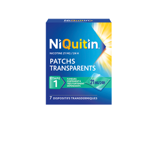 NIQUITIN CLEAR PATCHES 21MG/24H BOX OF 28