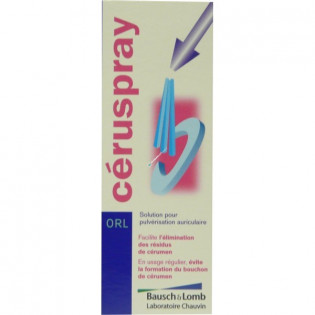 Ceruspray Solution auriculaire. Spray de 50ML