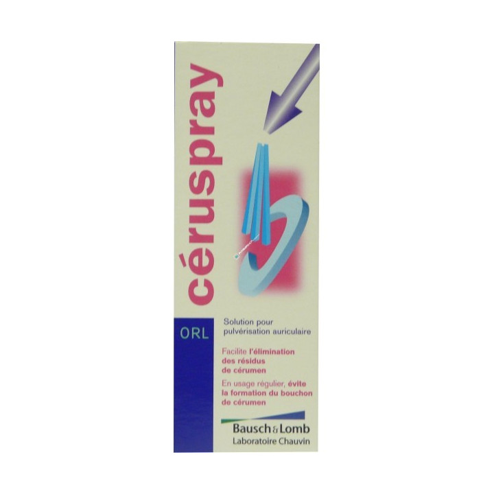 Ceruspray Solution auriculaire. Spray de 50ML