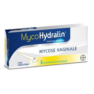 MYCOHYDRALIN 3 comprimés vaginaux avec applicateur
