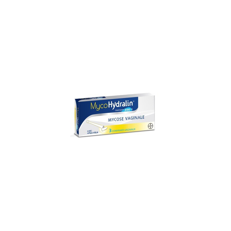 MYCOHYDRALIN 3 vaginal tablets with applicator