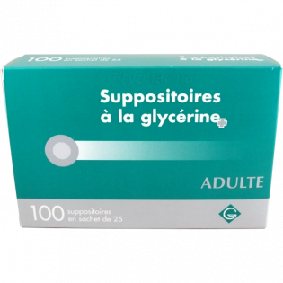 Gifrer Glycerin Suppository box of 100