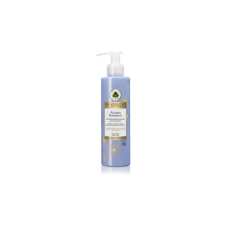 Sanoflore Fleur de lait démaquillante pompe 200ml