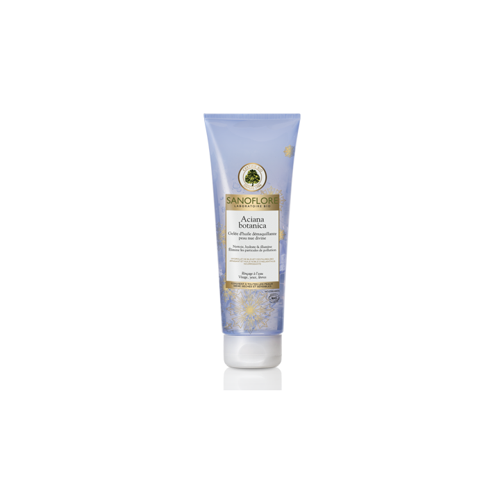 Sanoflore Aciana Botanica gelée d'huile démaquillante . Tube 125ML